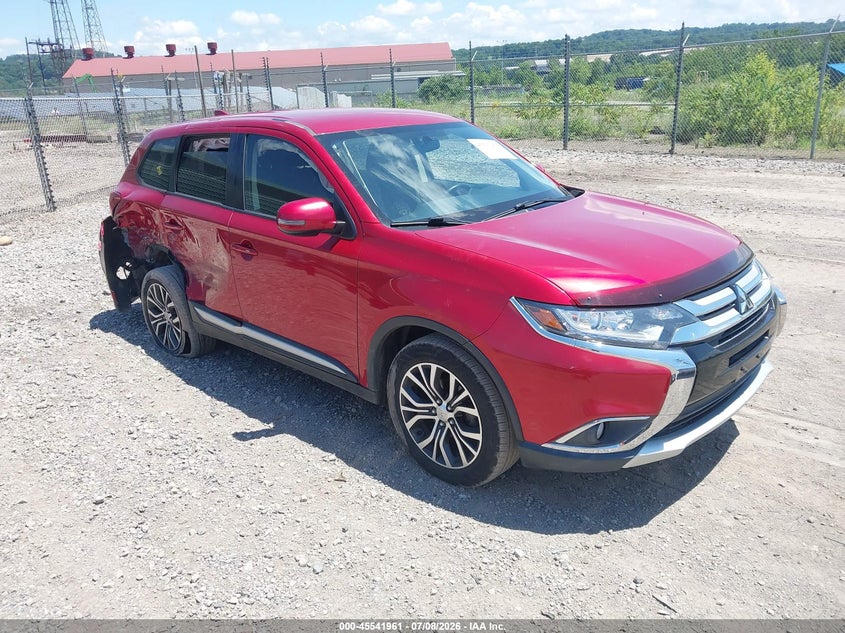 2018 Mitsubishi Outlander VIN JA4AZ3A35JZ041882 IAAI salvage auction — REAR END, Salvage (Pennsylvania), sold $2,950 on 2026-07-21 (photo 1)