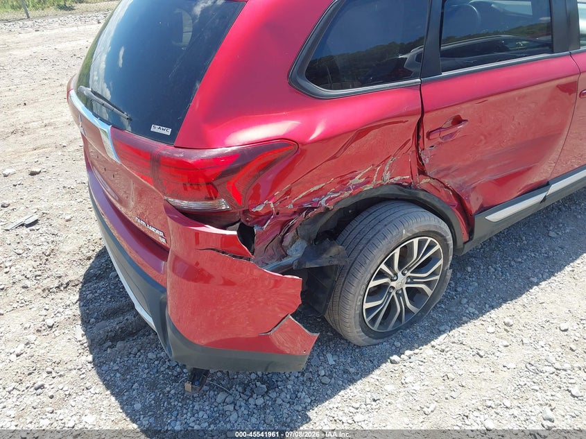 2018 Mitsubishi Outlander VIN JA4AZ3A35JZ041882 IAAI salvage auction — REAR END, Salvage (Pennsylvania), sold $2,950 on 2026-07-21 (photo 6)
