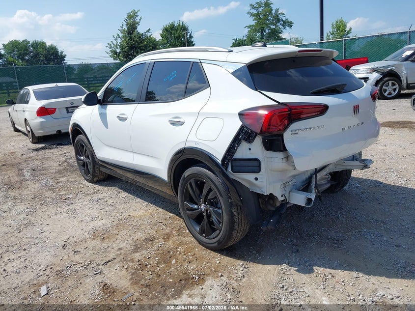 2024 Buick Encore gx VIN KL4AMESLXRB002993 IAAI salvage auction — REAR END, Original (Kentucky), sold $5,900 on 2026-07-31 (photo 3)