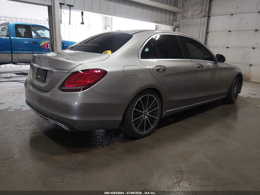 2019 Mercedes-benz C-klasse VIN WDDWF8EB0KR517627 IAAI salvage auction — FRONT END, Bill Of Sale (Alaska), sold $1,950 on 2026-07-24 (photo 4)