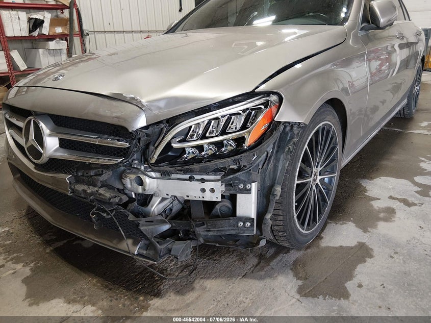 2019 Mercedes-benz C-klasse VIN WDDWF8EB0KR517627 IAAI salvage auction — FRONT END, Bill Of Sale (Alaska), sold $1,950 on 2026-07-24 (photo 6)