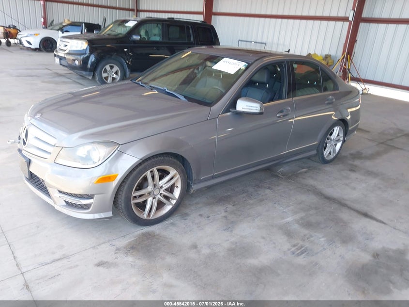 2013 Mercedes-benz VIN WDDGF4HB2DA851877 IAAI salvage auction — NORMAL WEAR, Clear - Dealer Only (California), sold $425 on 2026-07-21 (photo 2)