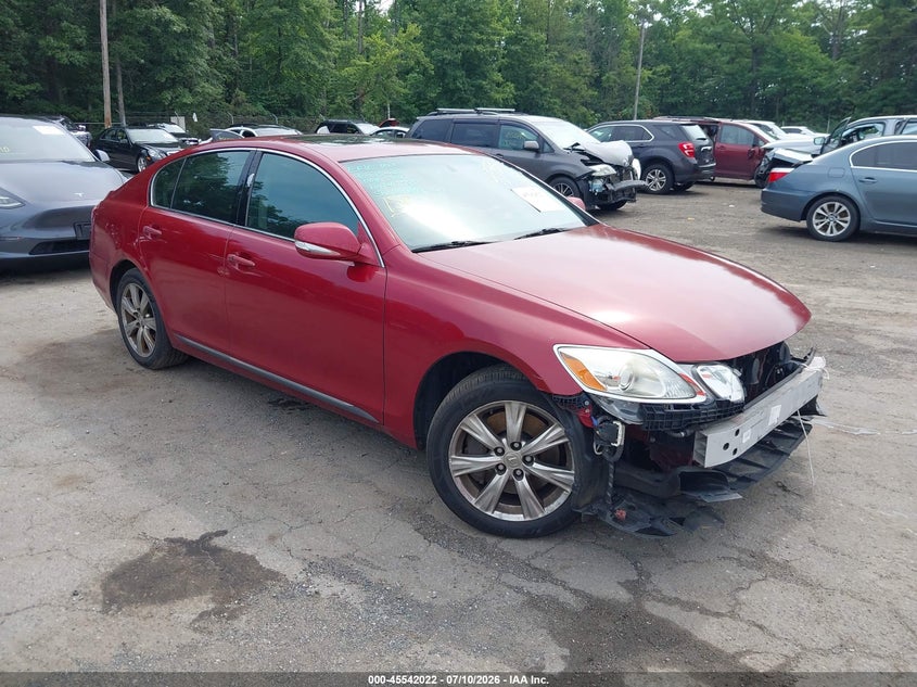 2008 Lexus Gs 350 VIN JTHCE96S880018655 IAAI salvage auction — FRONT END, Salvage - Greater Than 75% (Maryland), sold $450 on 2026-07-29 (photo 1)