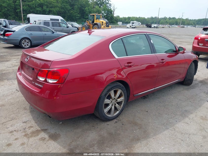 2008 Lexus Gs 350 VIN JTHCE96S880018655 IAAI salvage auction — FRONT END, Salvage - Greater Than 75% (Maryland), sold $450 on 2026-07-29 (photo 4)