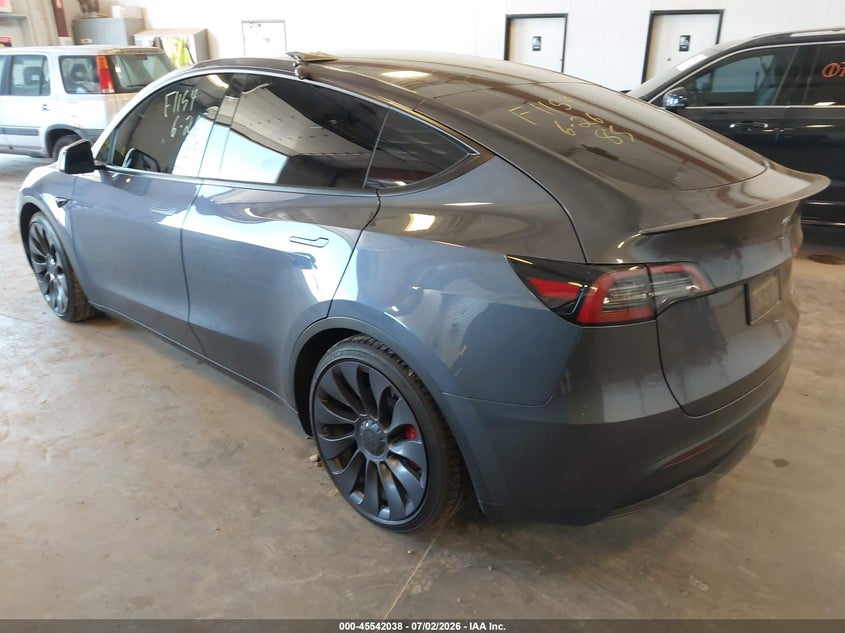 2023 Tesla Model y VIN 7SAYGDEF1PF646519 IAAI salvage auction — FRONT END, Salvage Title, sold $20,275 on 2026-08-29 (photo 3)