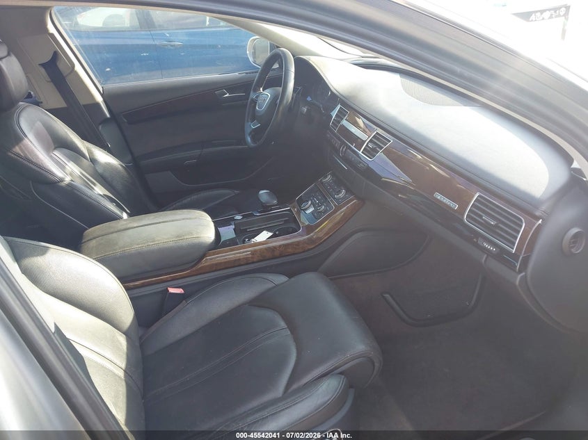 2011 Audi A8 VIN WAURVAFD7BN005840 IAAI salvage auction — MECHANICAL, Clear (Florida), sold $225 on 2026-07-29 (photo 5)