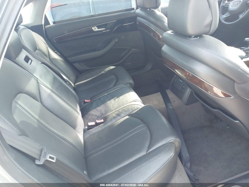 2011 Audi A8 VIN WAURVAFD7BN005840 IAAI salvage auction — MECHANICAL, Clear (Florida), sold $225 on 2026-07-29 (photo 8)