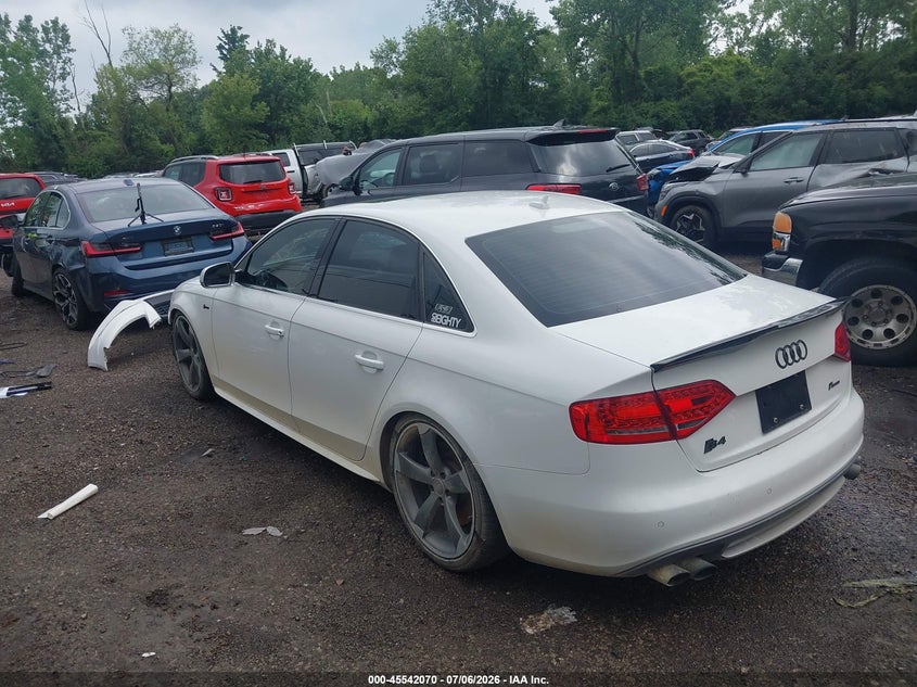 2010 Audi S4 VIN WAUBGAFLXAA147429 IAAI salvage auction — RIGHT FRONT, Salvage (Ohio), sold $1,650 on 2026-07-28 (photo 3)