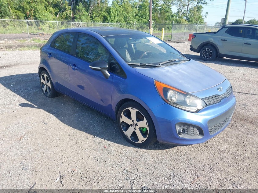 2012 Kia Rio VIN KNADN5A36C6030398 IAAI salvage auction — UNKNOWN, Clear (Florida), sold $300 on 2026-07-21 (photo 1)