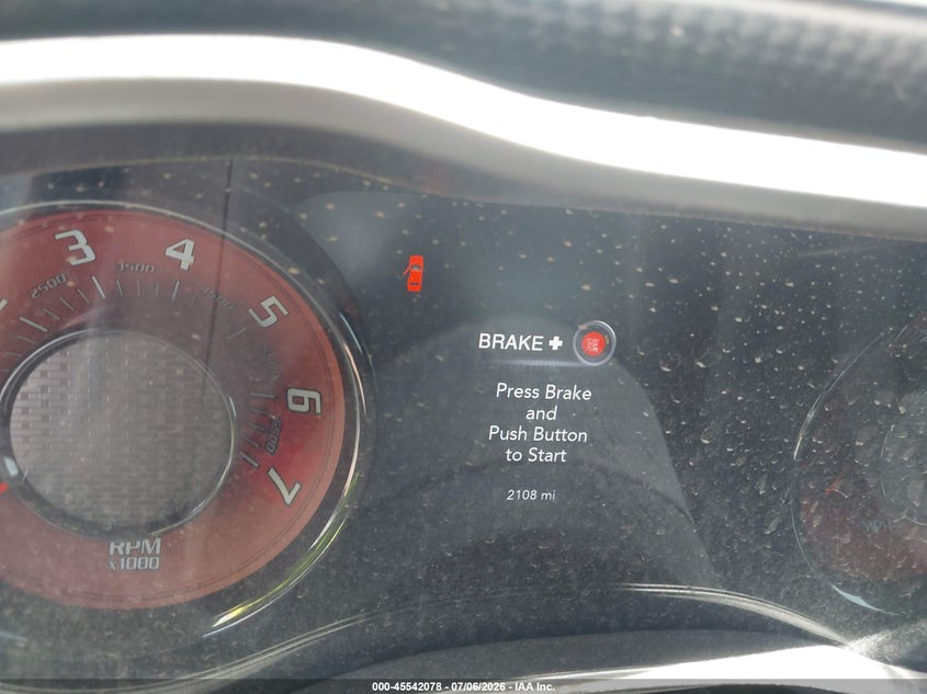 2022 Dodge Challenger VIN 2C3CDZL9XNH168056 IAAI salvage auction — FRONT END, Salvage Title, sold $11,600 on 2026-07-30 (photo 7)