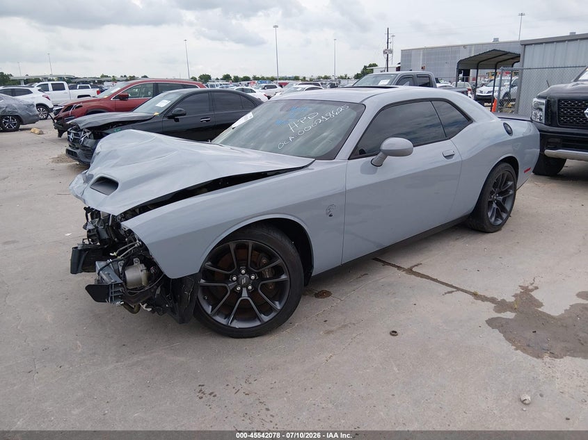 2022 Dodge Challenger VIN 2C3CDZL9XNH168056 IAAI salvage auction — FRONT END, Salvage Title, sold $11,600 on 2026-07-30 (photo 2)