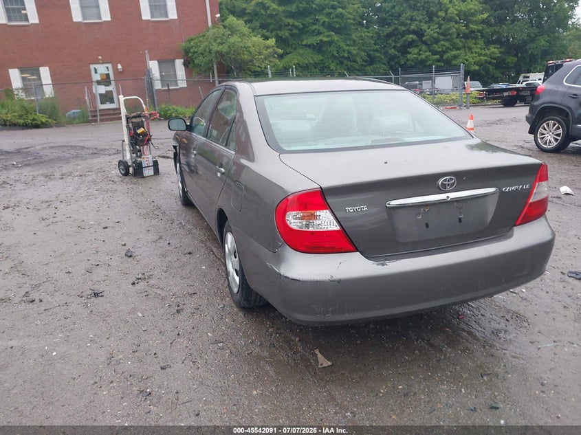 2002 Toyota Camry VIN JTDBE32K920044124 IAAI salvage auction — LEFT FRONT, Clear (Massachusetts), sold $475 on 2026-07-15 (photo 3)