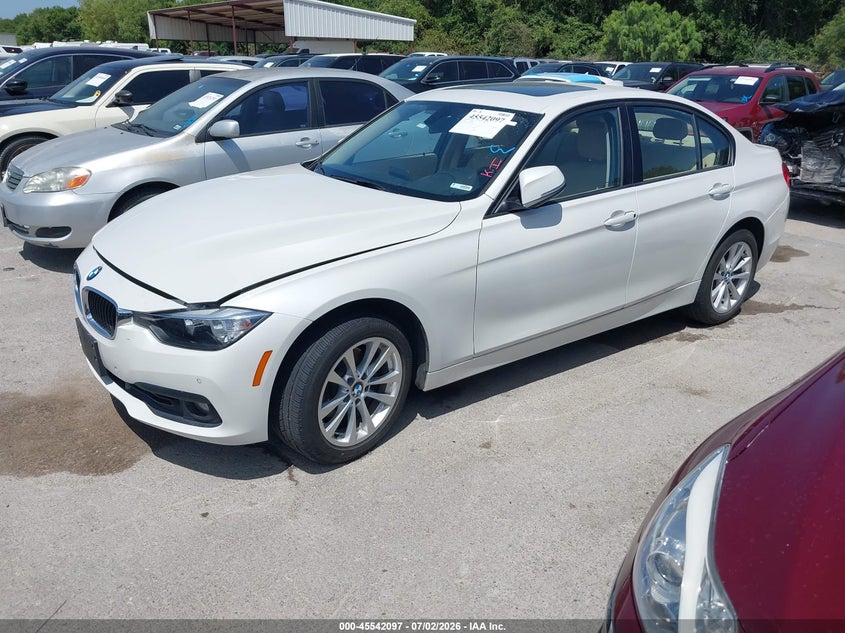 2016 BMW 3er VIN WBA8E1G5XGNT34509 IAAI salvage auction — NORMAL WEAR, Original (Texas), sold $1,125 on 2026-07-29 (photo 2)