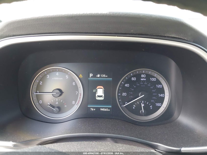 2019 Hyundai Tucson VIN KM8J33AL5KU988759 IAAI salvage auction — REAR END, Salvage (California), sold $3,600 on 2026-07-20 (photo 7)