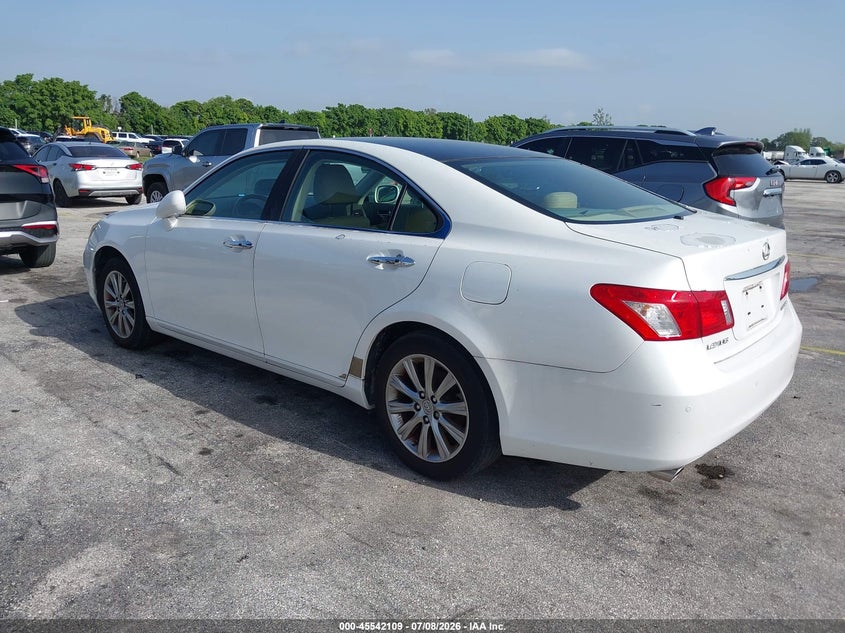 2008 Lexus Es 350 VIN JTHBJ46G882224777 IAAI salvage auction — NORMAL WEAR, Clear (Florida), sold $475 on 2026-07-16 (photo 3)