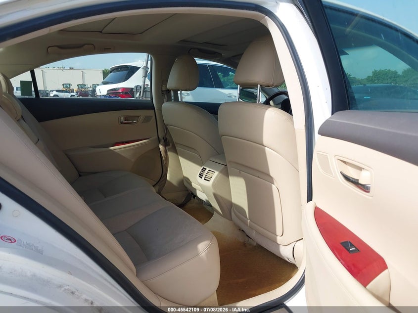 2008 Lexus Es 350 VIN JTHBJ46G882224777 IAAI salvage auction — NORMAL WEAR, Clear (Florida), sold $475 on 2026-07-16 (photo 8)