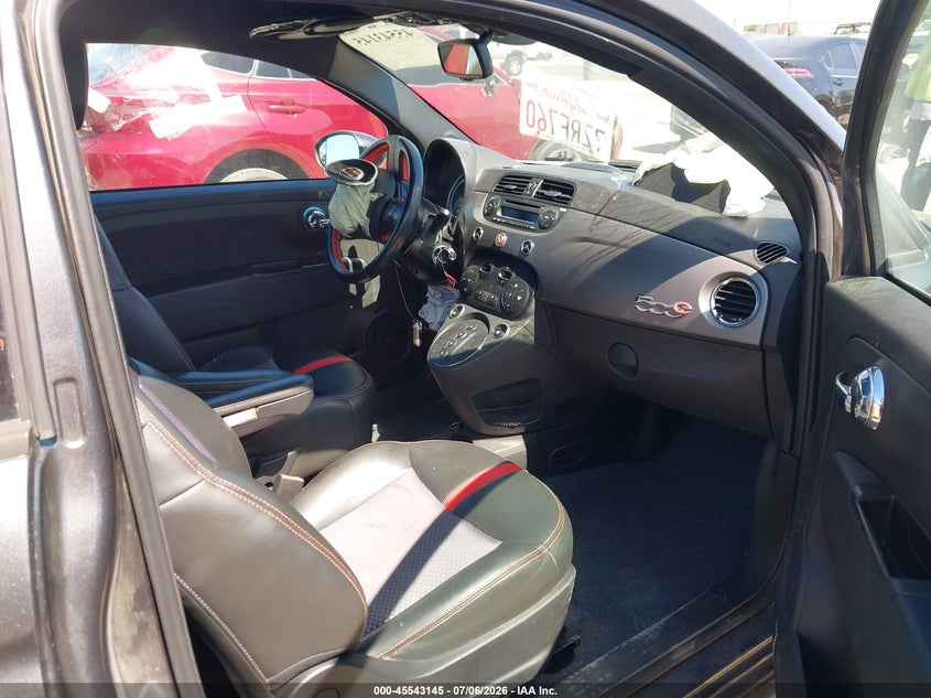2014 Fiat 500 VIN 3C3CFFGEXET175872 IAAI salvage auction — FRONT END, Salvage Title, sold $225 on 2026-08-12 (photo 5)