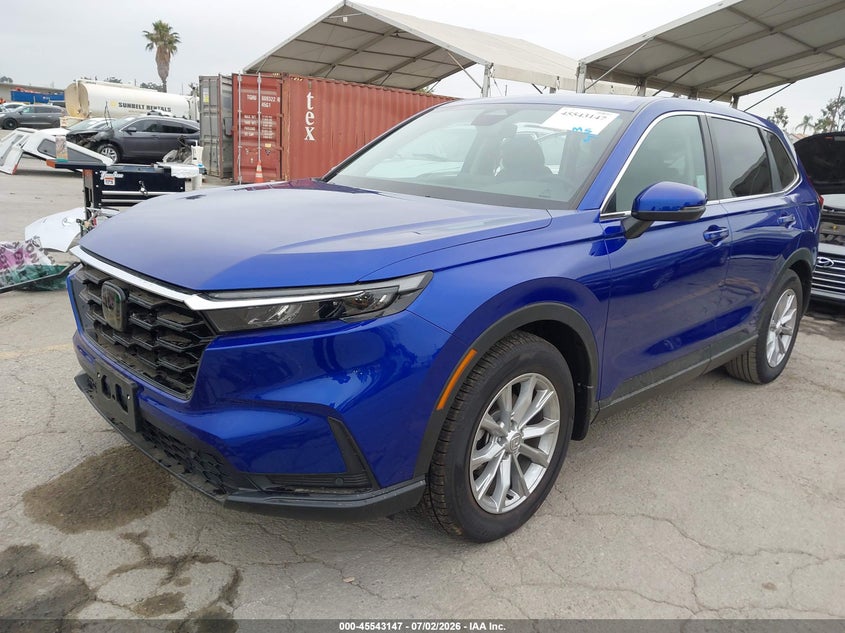 2025 Honda Cr-v VIN 2HKRS3H77SH333094 IAAI salvage auction — RIGHT SIDE, Salvage (California), sold $11,800 on 2026-07-29 (photo 2)
