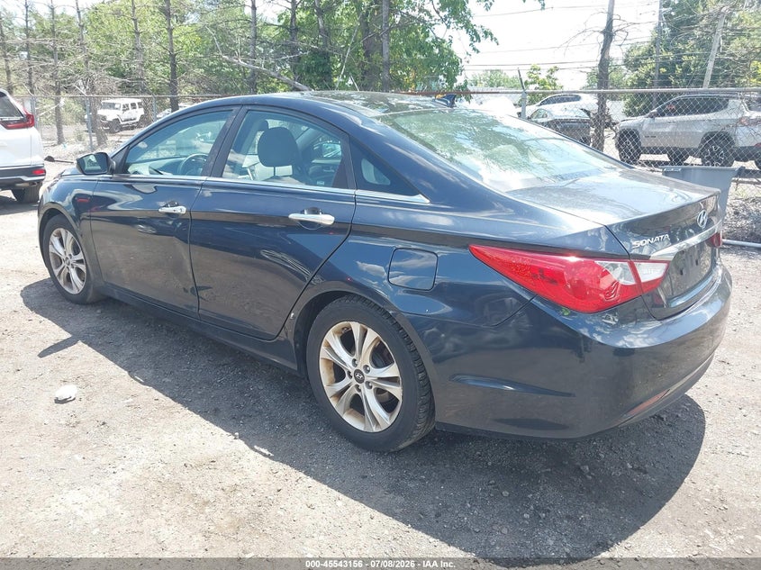 2012 Hyundai Sonata VIN 5NPEC4AC9CH344477 IAAI salvage auction — FRONT END, Clear (New Jersey), sold $225 on 2026-07-13 (photo 3)