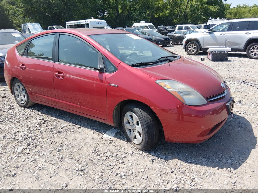 2008 Toyota Prius VIN JTDKB20U587734086 IAAI salvage auction — NORMAL WEAR, Clear (Tennessee), sold $600 on 2026-07-30 (photo 1)
