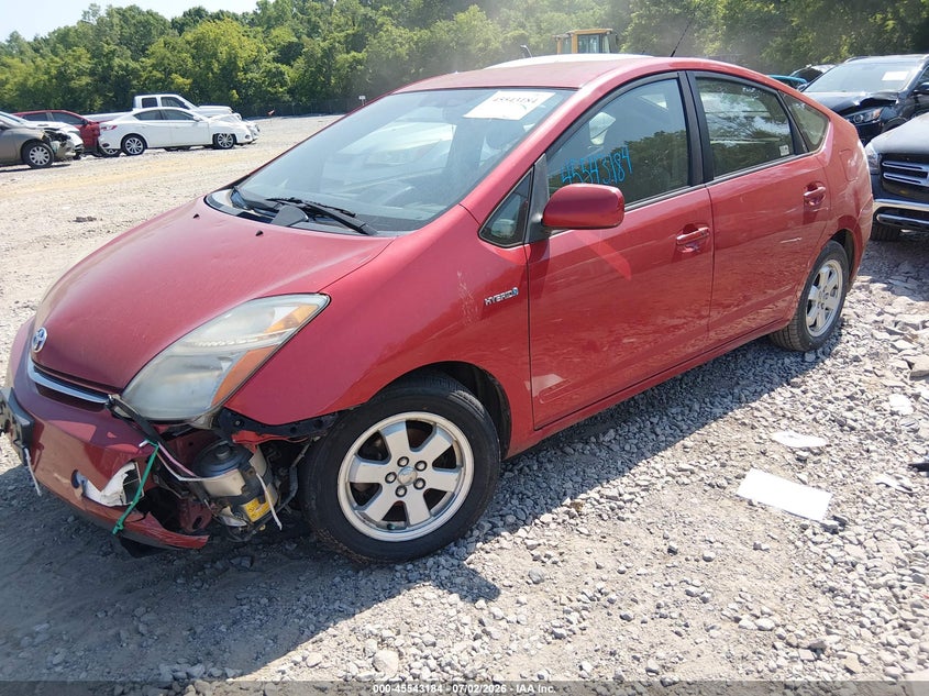 2008 Toyota Prius VIN JTDKB20U587734086 IAAI salvage auction — NORMAL WEAR, Clear (Tennessee), sold $600 on 2026-07-30 (photo 2)