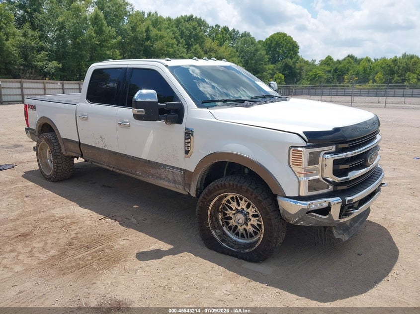 2022 Ford F250 VIN 1FT8W2BT2NEE64342 — IAAI salvage auction photo