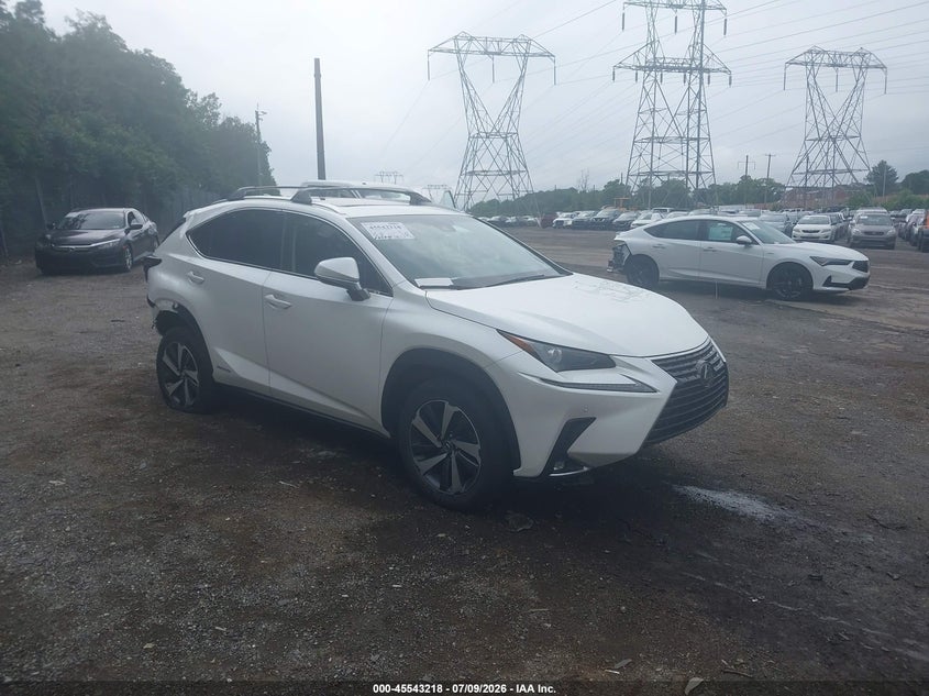 2018 Lexus Nx VIN JTJBJRBZ9J2080133 IAAI salvage auction — RIGHT REAR, Salvage (Pennsylvania), sold $7,300 on 2026-07-24 (photo 1)