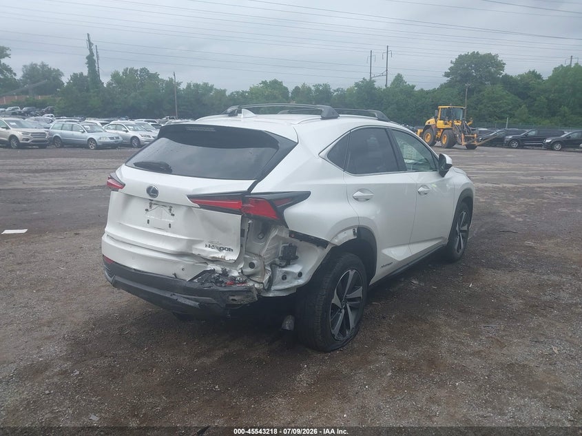 2018 Lexus Nx VIN JTJBJRBZ9J2080133 IAAI salvage auction — RIGHT REAR, Salvage (Pennsylvania), sold $7,300 on 2026-07-24 (photo 6)