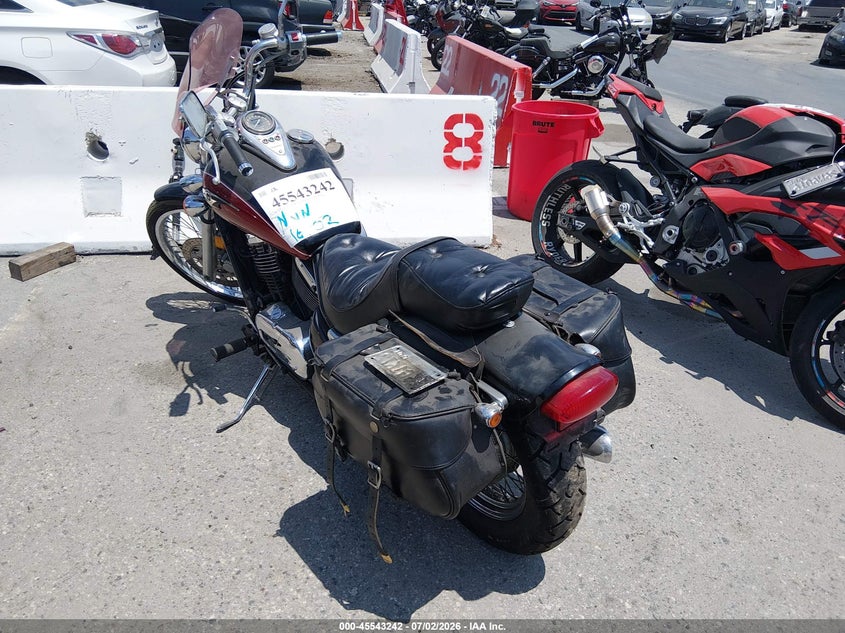 2002 Kawasaki Vn800 VIN JKBVNCA182B508181 IAAI salvage auction — NORMAL WEAR, Clear - Dealer Only (California), sold $250 on 2026-07-09 (photo 3)