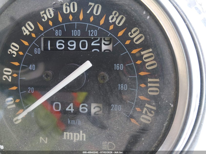 2002 Kawasaki Vn800 VIN JKBVNCA182B508181 IAAI salvage auction — NORMAL WEAR, Clear - Dealer Only (California), sold $250 on 2026-07-09 (photo 7)