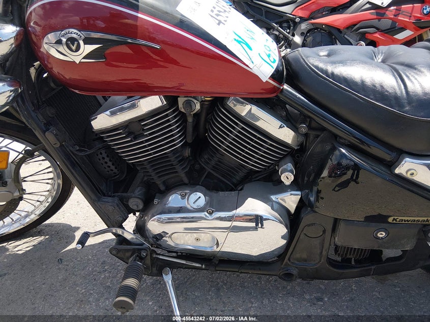 2002 Kawasaki Vn800 VIN JKBVNCA182B508181 IAAI salvage auction — NORMAL WEAR, Clear - Dealer Only (California), sold $250 on 2026-07-09 (photo 9)