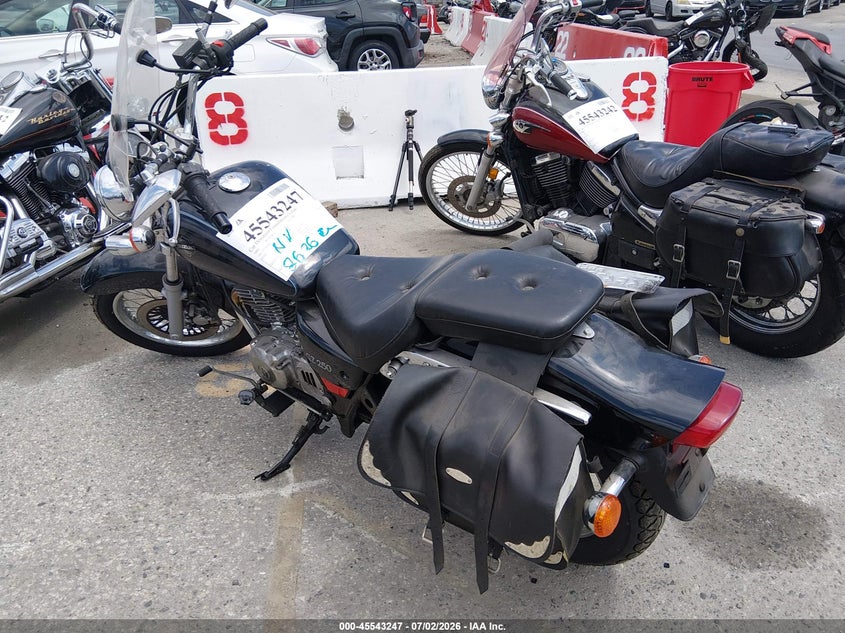2002 Suzuki Gz250 VIN VTTNJ48A222100936 IAAI salvage auction — NORMAL WEAR, Clear - Dealer Only (California), sold $125 on 2026-07-09 (photo 3)