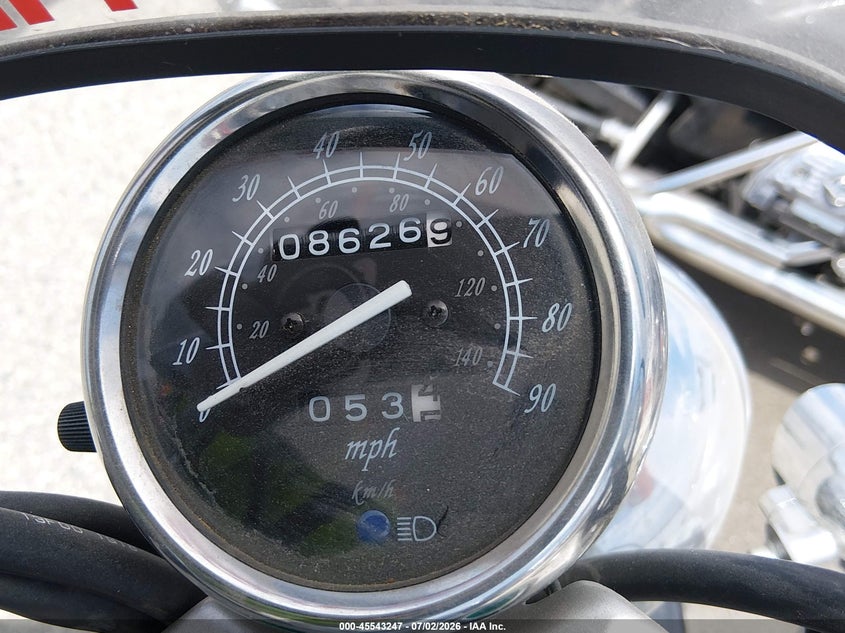2002 Suzuki Gz250 VIN VTTNJ48A222100936 IAAI salvage auction — NORMAL WEAR, Clear - Dealer Only (California), sold $125 on 2026-07-09 (photo 7)