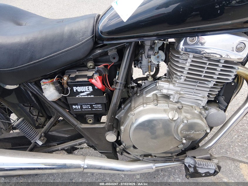 2002 Suzuki Gz250 VIN VTTNJ48A222100936 IAAI salvage auction — NORMAL WEAR, Clear - Dealer Only (California), sold $125 on 2026-07-09 (photo 8)