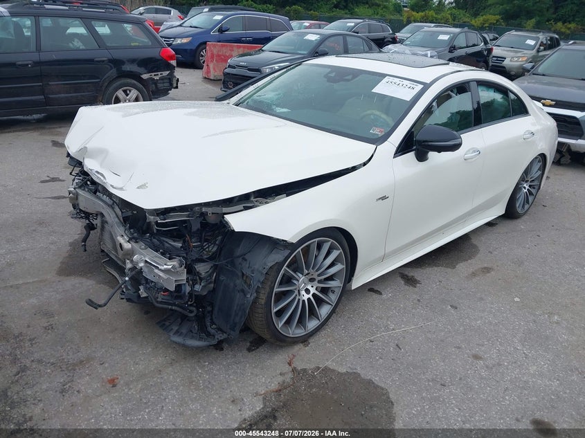 2020 Mercedes-benz VIN WDD2J6BB6LA052776 IAAI salvage auction — FRONT END, Wait Title, sold $9,125 on 2026-08-13 (photo 2)