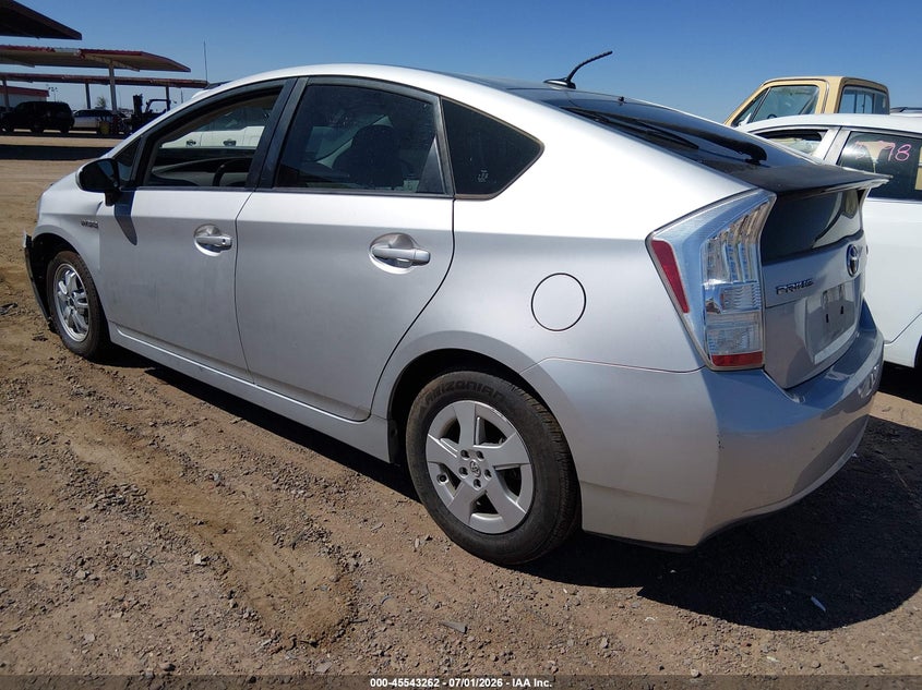 2011 Toyota Prius VIN JTDKN3DU3B1474241 IAAI salvage auction — NORMAL WEAR, Clear-Dealer Only (Arizona), sold $600 on 2026-07-28 (photo 3)