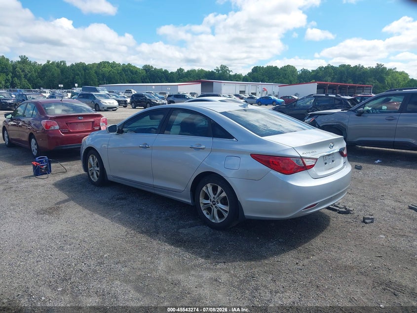 2013 Hyundai Sonata VIN 5NPEC4AC1DH641907 IAAI salvage auction — NORMAL WEAR, Clear (Maryland), sold $475 on 2026-07-27 (photo 3)