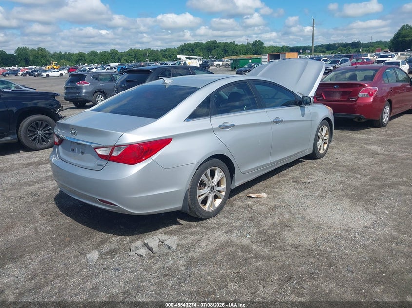 2013 Hyundai Sonata VIN 5NPEC4AC1DH641907 IAAI salvage auction — NORMAL WEAR, Clear (Maryland), sold $475 on 2026-07-27 (photo 4)