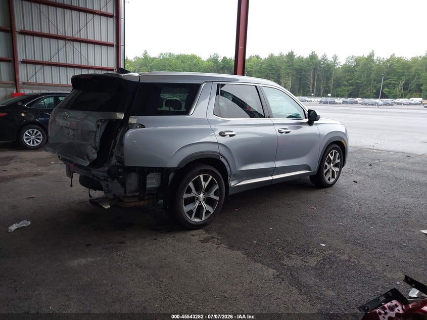2020 Hyundai Palisade VIN KM8R4DHE1LU163428 IAAI salvage auction — REAR END, Mv-907A (New York), sold $2,050 on 2026-07-30 (photo 4)