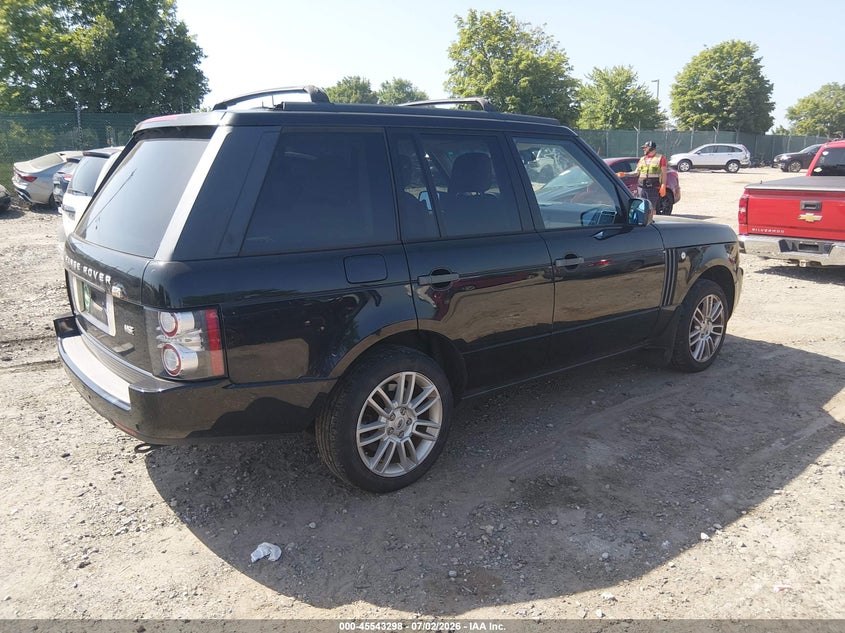 2010 Land rover RANGE ROVER VIN SALME1D43AA320701 IAAI salvage auction — NORMAL WEAR, Clear (Pennsylvania), sold $600 on 2026-07-17 (photo 4)