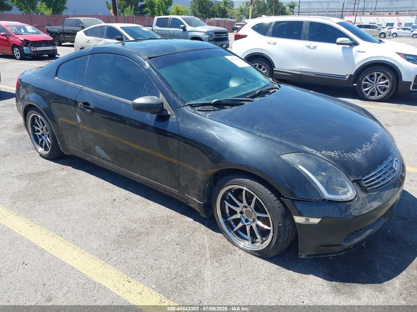 2005 Infiniti G35 VIN JNKCV54E65M422192 IAAI salvage auction — NORMAL WEAR, Clear - Dealer Only (California), sold $625 on 2026-07-28 (photo 1)