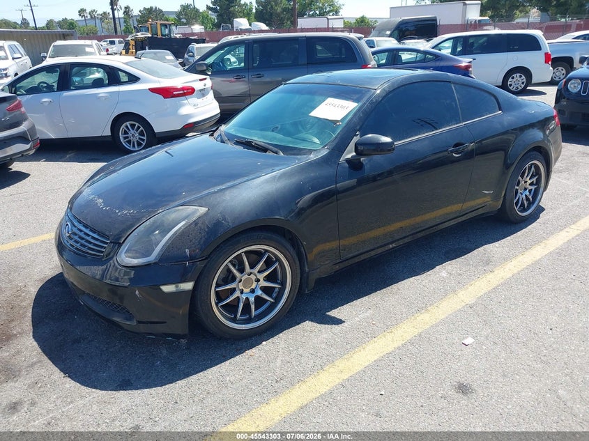 2005 Infiniti G35 VIN JNKCV54E65M422192 IAAI salvage auction — NORMAL WEAR, Clear - Dealer Only (California), sold $625 on 2026-07-28 (photo 2)
