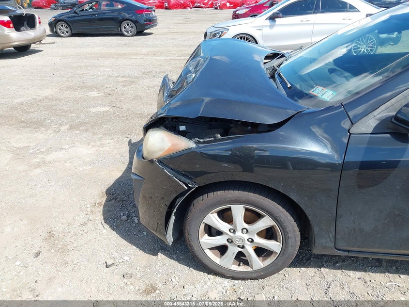 2010 Mazda 3 VIN JM1BL1SG6A1284276 IAAI salvage auction — FRONT END, Salvage (Pennsylvania), sold $300 on 2026-07-24 (photo 6)