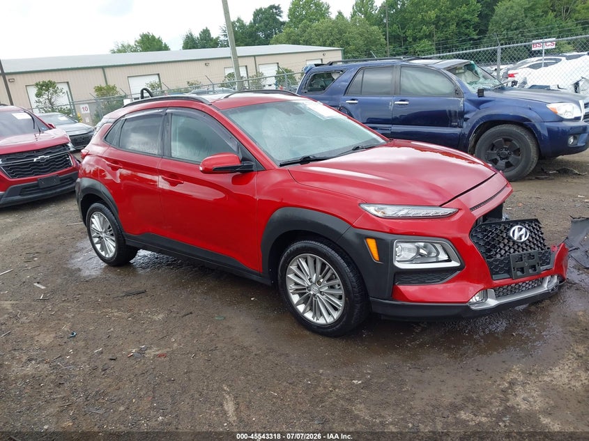 2019 Hyundai Kona VIN KM8K62AA5KU244535 IAAI salvage auction — FRONT END, Salvage (Virginia), sold $3,700 on 2026-07-19 (photo 1)