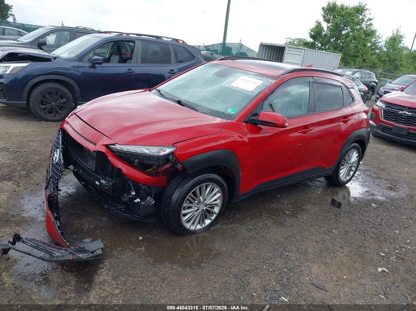 2019 Hyundai Kona VIN KM8K62AA5KU244535 IAAI salvage auction — FRONT END, Salvage (Virginia), sold $3,700 on 2026-07-19 (photo 2)