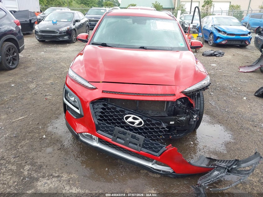 2019 Hyundai Kona VIN KM8K62AA5KU244535 IAAI salvage auction — FRONT END, Salvage (Virginia), sold $3,700 on 2026-07-19 (photo 6)