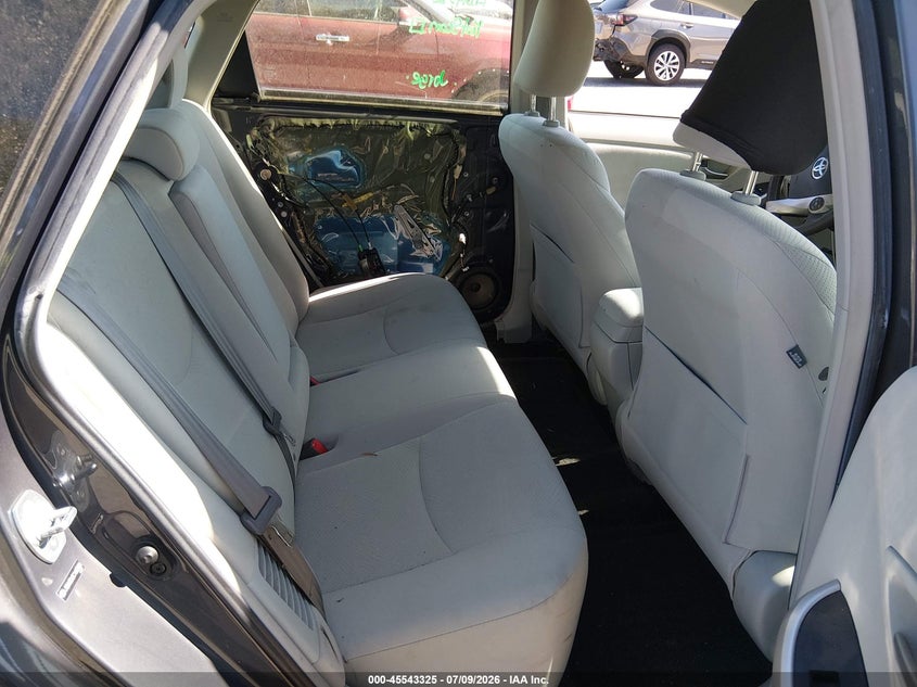 2012 Toyota Prius VIN JTDKN3DU0C1603988 IAAI salvage auction — REAR END, Salvage (California), sold $1,650 on 2026-07-21 (photo 8)