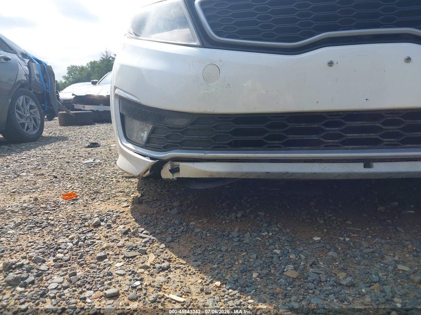 2012 Kia Optima VIN KNAGM4AD2C5009752 IAAI salvage auction — NORMAL WEAR, Clear (Pennsylvania), sold $400 on 2026-07-27 (photo 6)