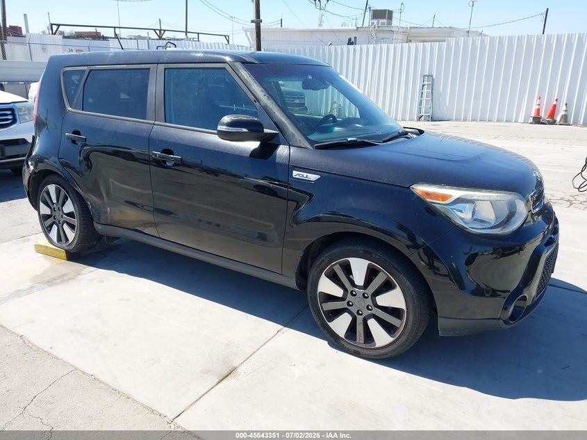 2016 Kia Soul VIN KNDJX3A51G7347513 IAAI salvage auction — REAR END, Salvage Title, sold $1,750 on 2026-07-29 (photo 1)