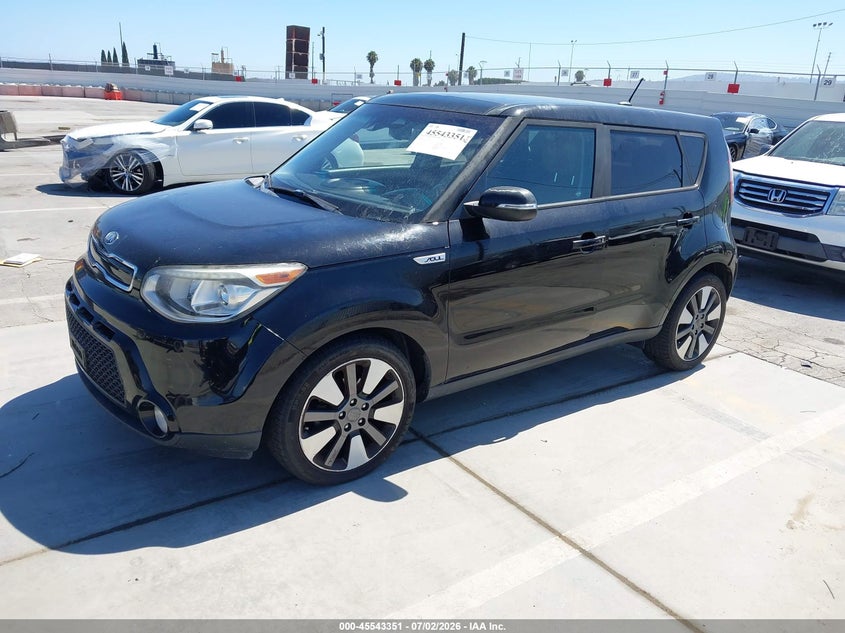 2016 Kia Soul VIN KNDJX3A51G7347513 IAAI salvage auction — REAR END, Salvage Title, sold $1,750 on 2026-07-29 (photo 2)